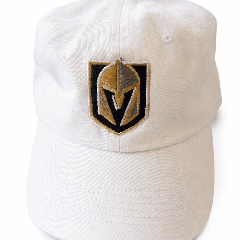 Vegas Golden Knights NHL White Adjustable Hat NWT Official Licensed Cap